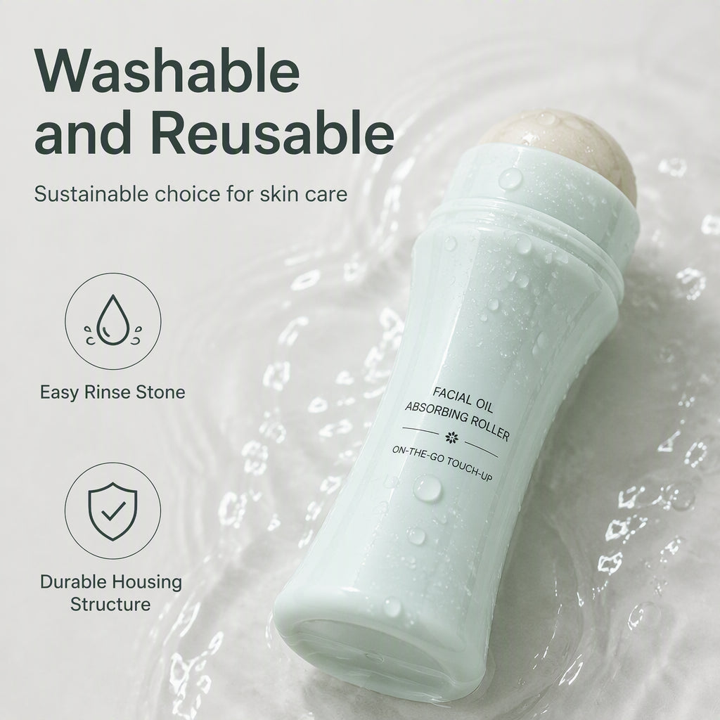 Portable Facial Oil-Absorbing Roller