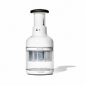 White manual push-down food chopper