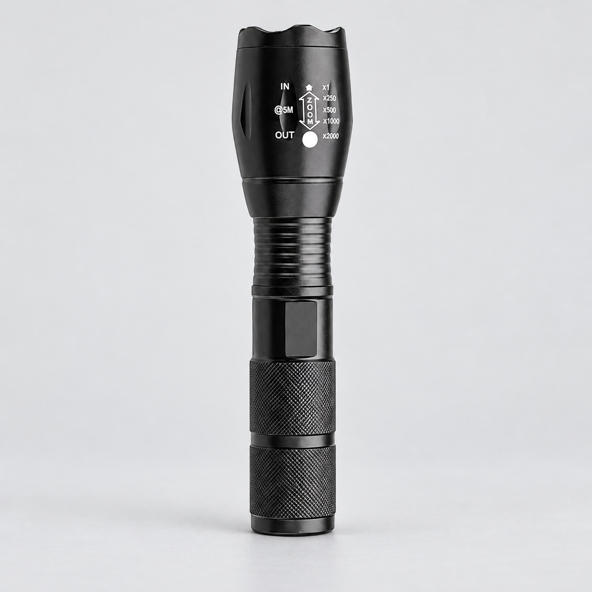 Adjustable Focus High-Brightness LED Flashlight