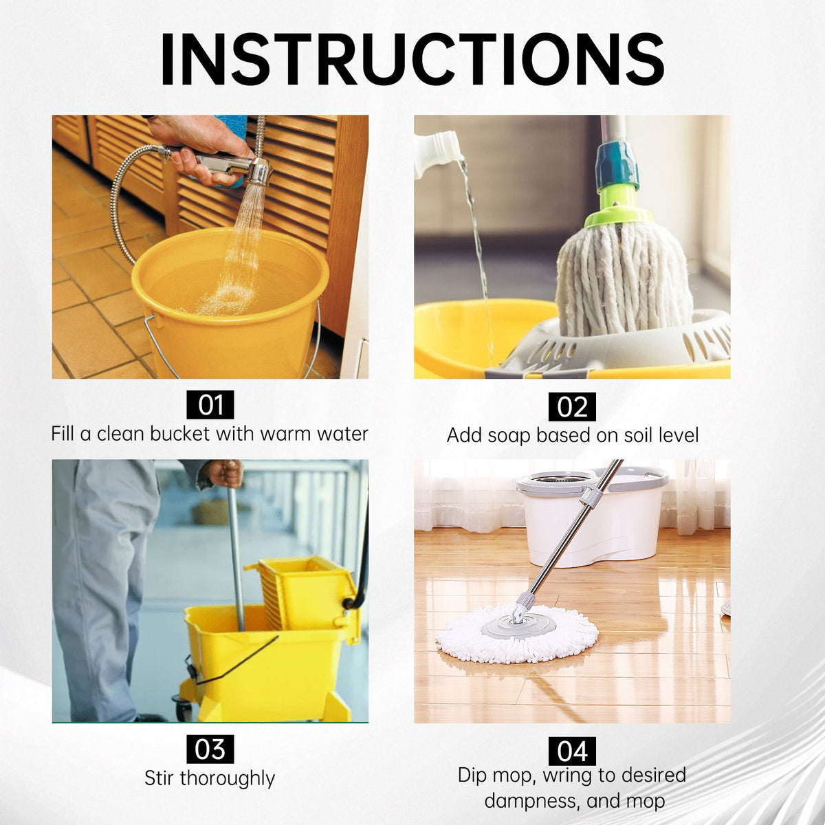 Concentrated Mop Floor Cleaner