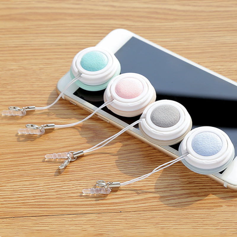 Portable Screen and Eyeglass Cleaning Brush