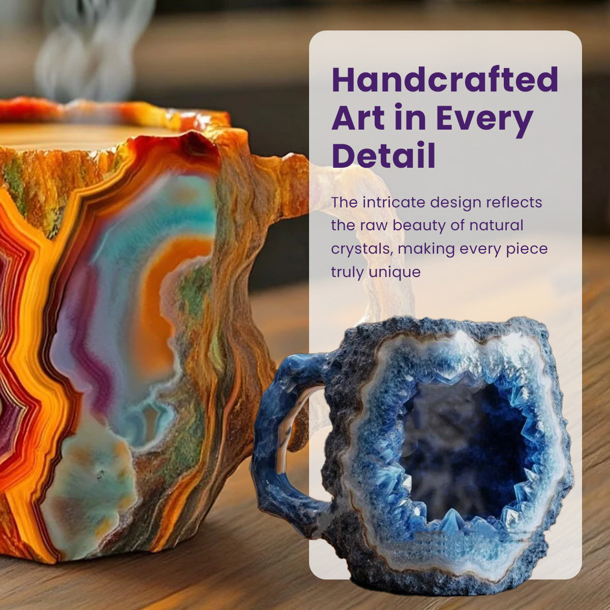 Crystal Geode Texture Coffee Mug