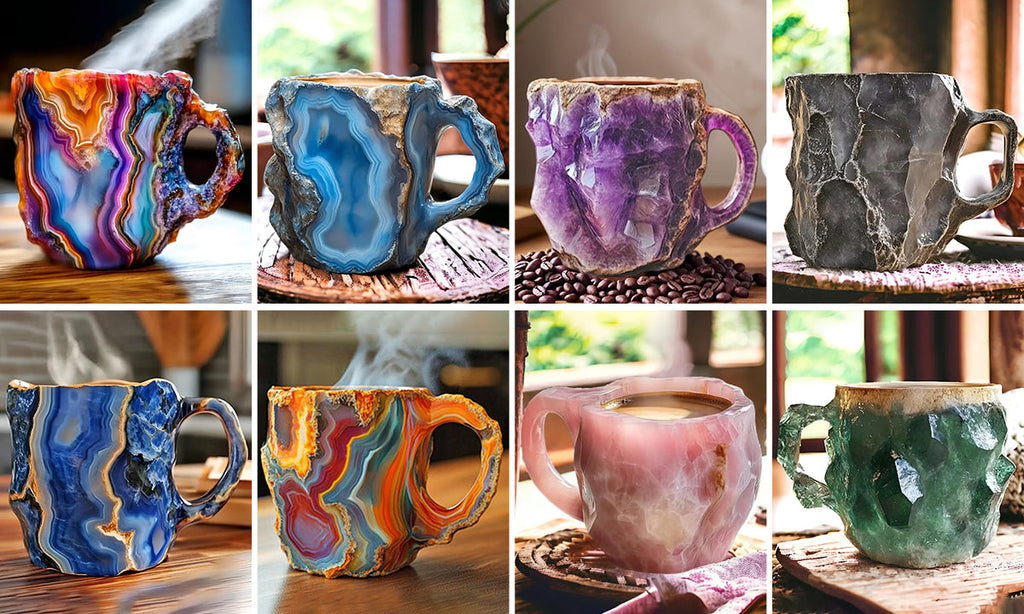Crystal Geode Texture Coffee Mug