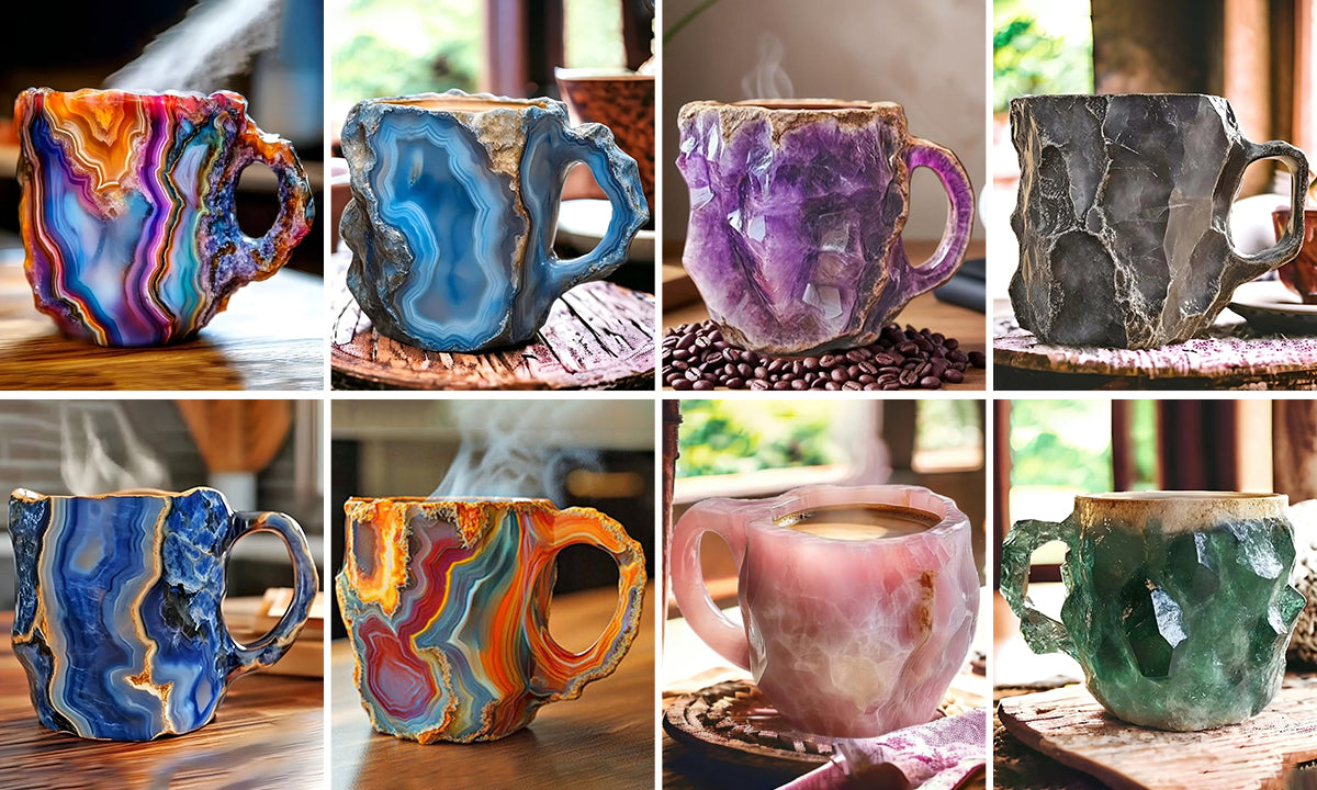 Crystal Geode Texture Coffee Mug
