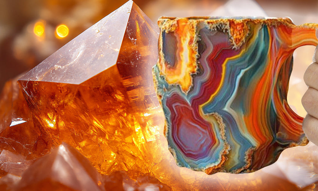 Crystal Geode Texture Coffee Mug